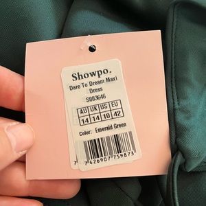 Showpo “Dare to Dream” Formal/Prom Dress size 14 new with tags